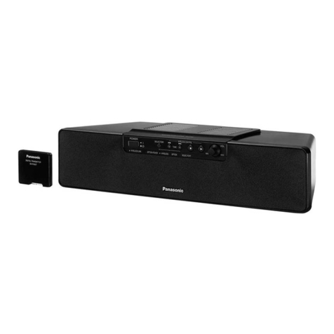 Panasonic SH-FX85 - Wireless Speaker Sys User manual