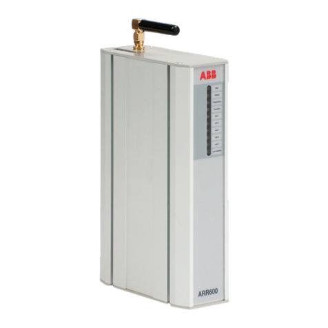 ABB ARR600 User manual