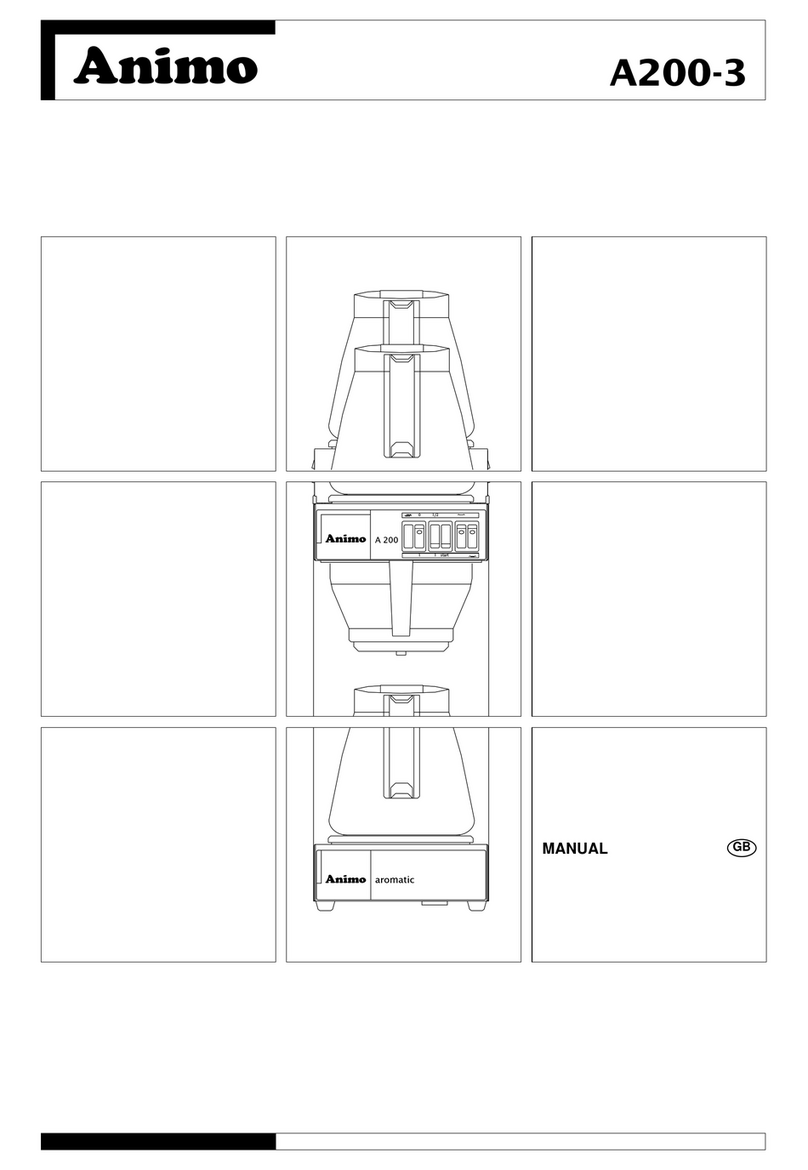 Animo Aromatic A200-3 User manual Animo Aromatic A200-3 User manual
