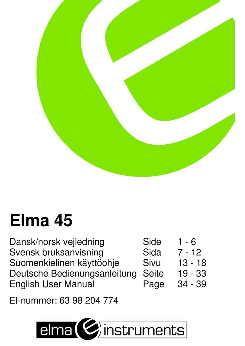 Elma Elmasteam 4.5 Series User manual Elma Elmasteam 4.5 Series User manual