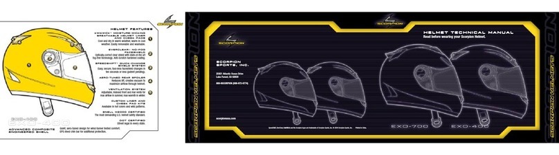 SCORPION EXO-700 User manual