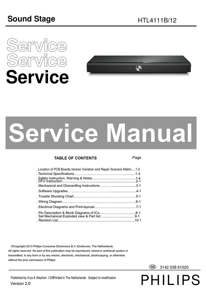 Philips HTL4111B/12 User manual