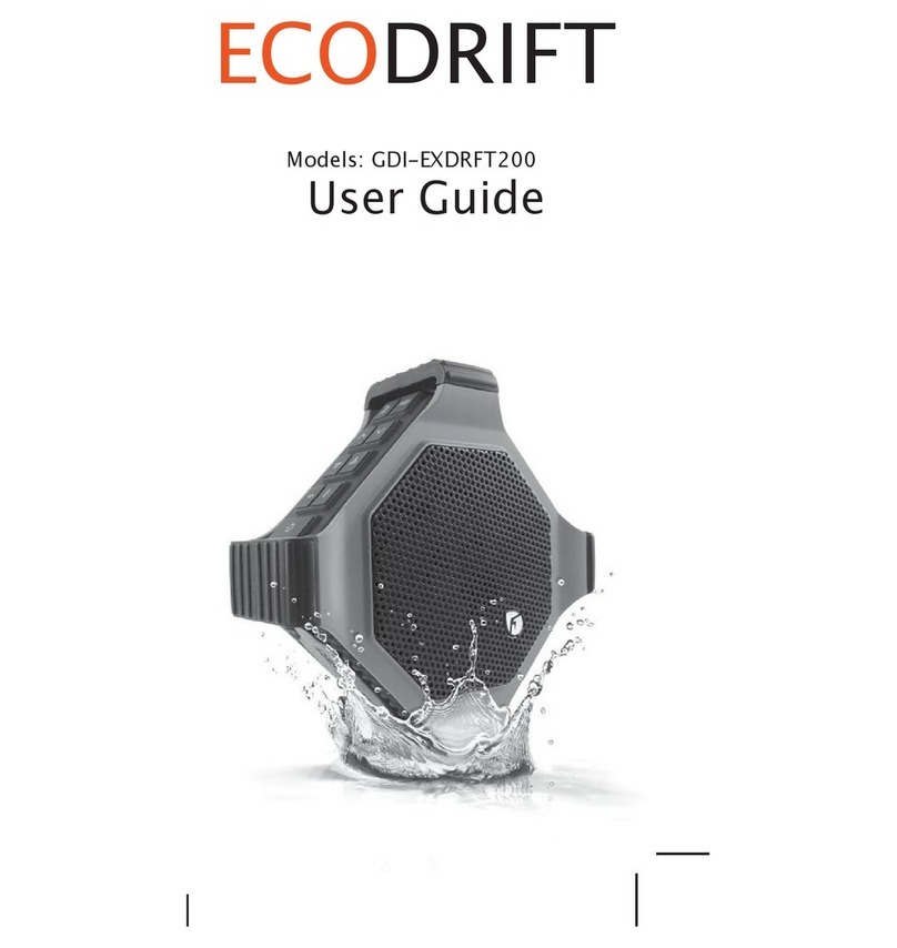 Ecodrift GDI-EXDRFT200 User manual