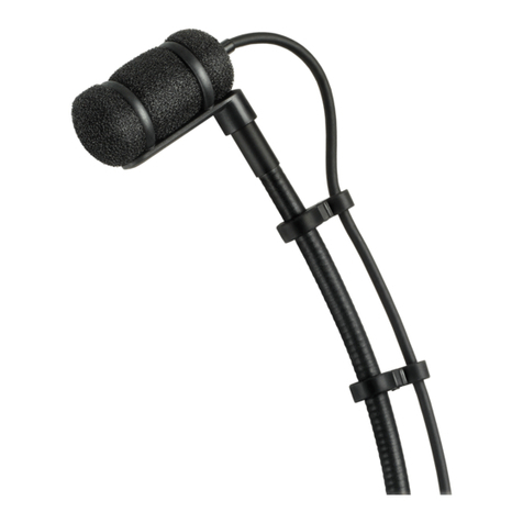 Audio Technica ATM350a User manual