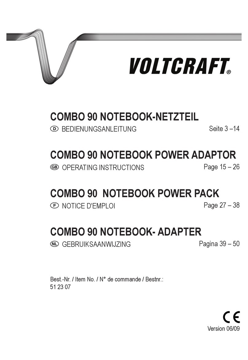 VOLTCRAFT COMBO 90 - User manual