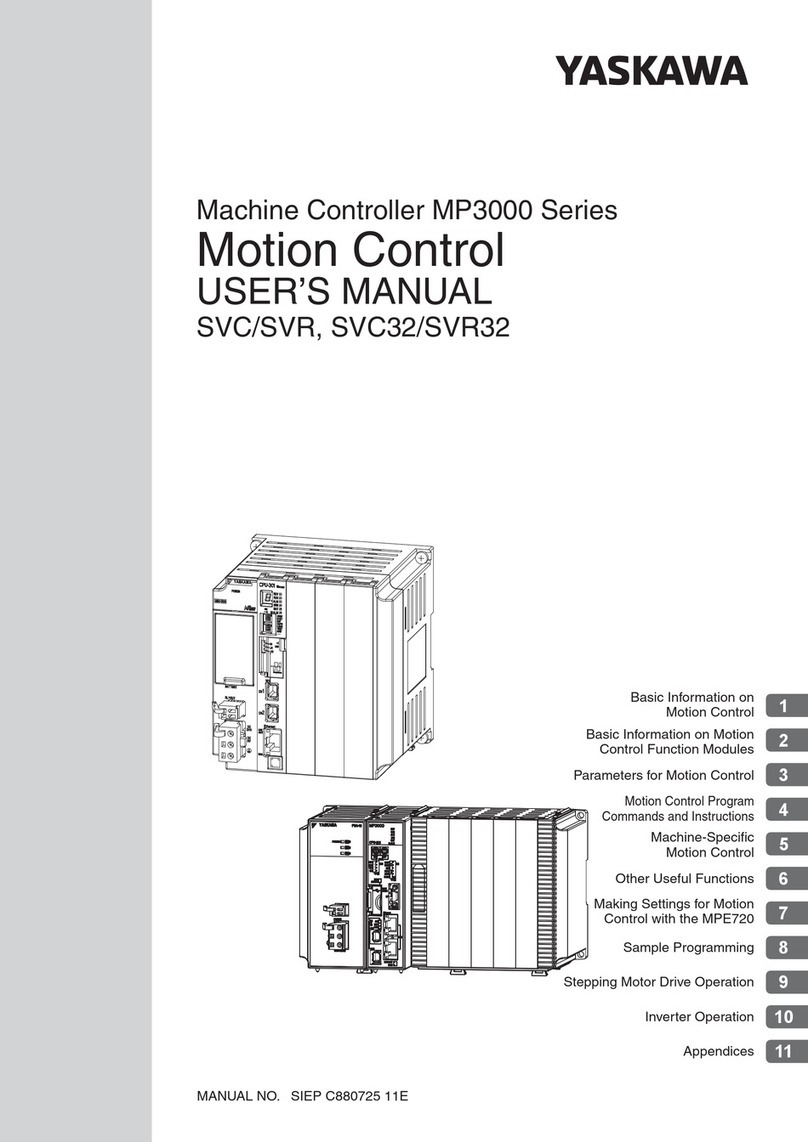 YASKAWA SVC user manual