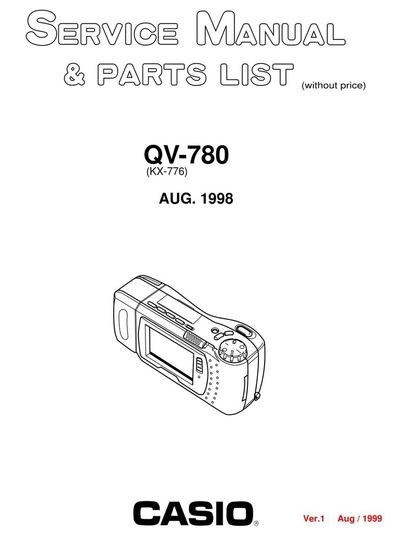 Casio QV-780 Troubleshooting guide