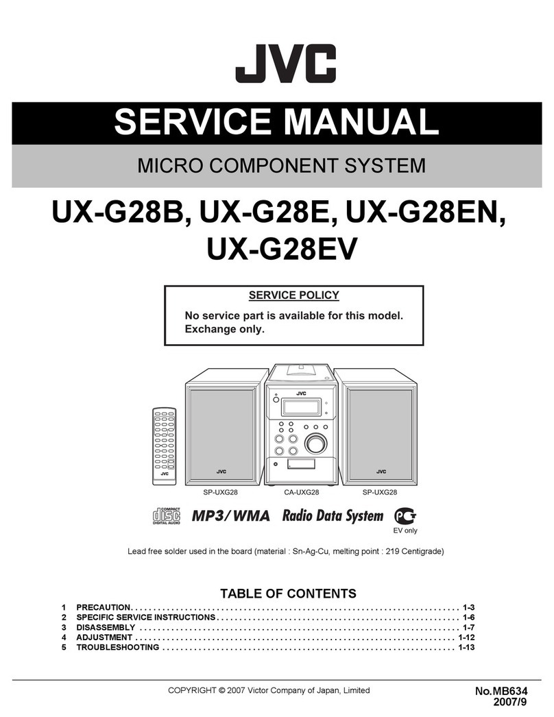 JVC UX-G28B User manual JVC UX-G28B User manual