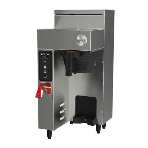 Fetco CBS-1131-XV+ User manual