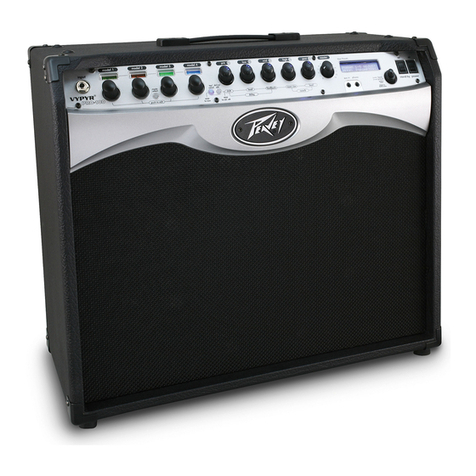 Peavey VYPYR PRO operating manual
