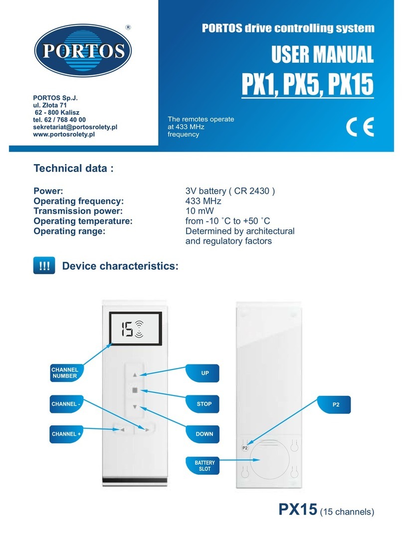 Portos PX1 user manual