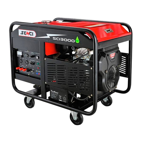 Senci SC13000 Safety instructions & operator's manual Senci SC13000 Safety instructions & operator's manual