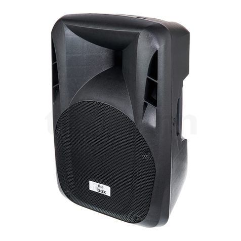 thomann The box PA 12 DSP user manual