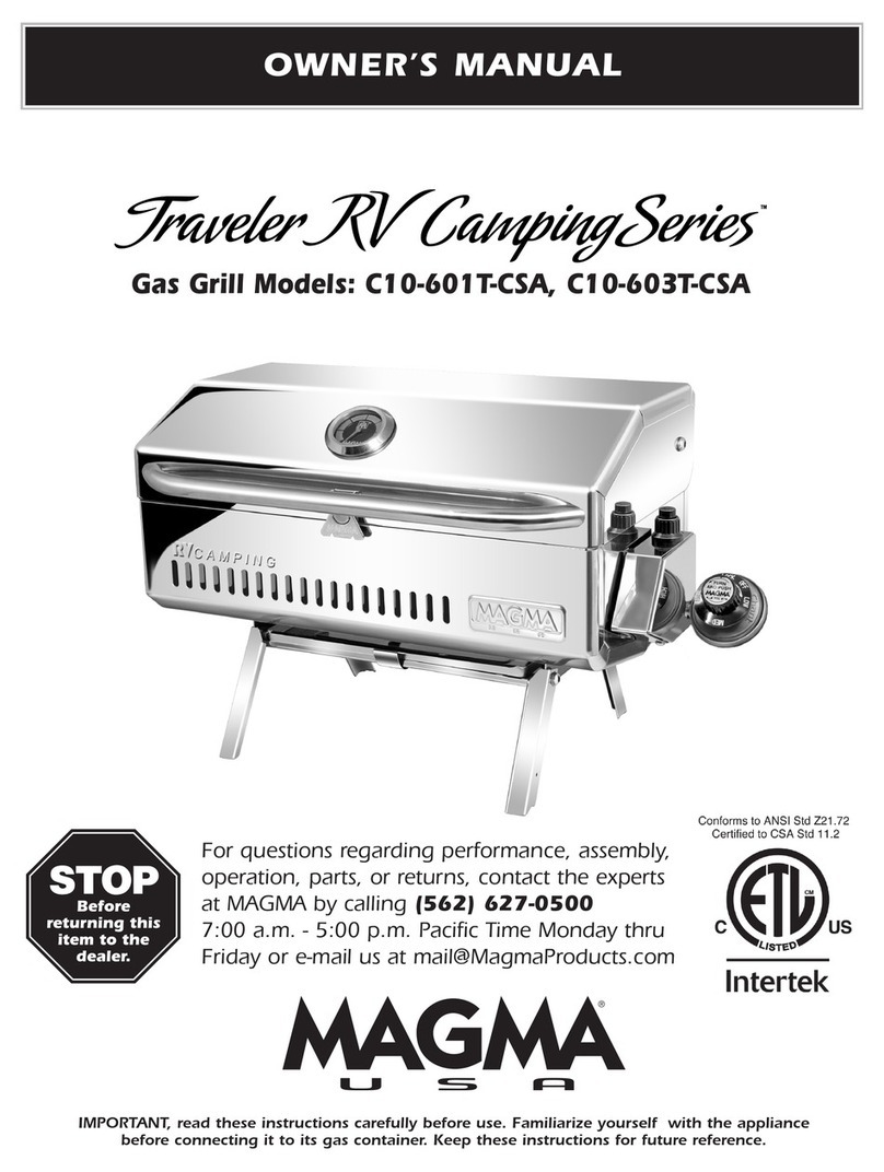 Magma C10-601T-CSA User manual