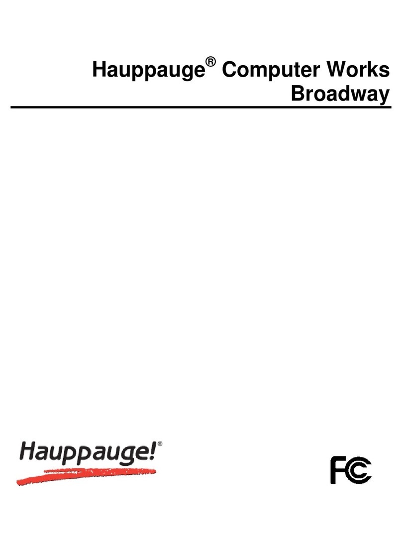 Hauppauge Broadway User manual