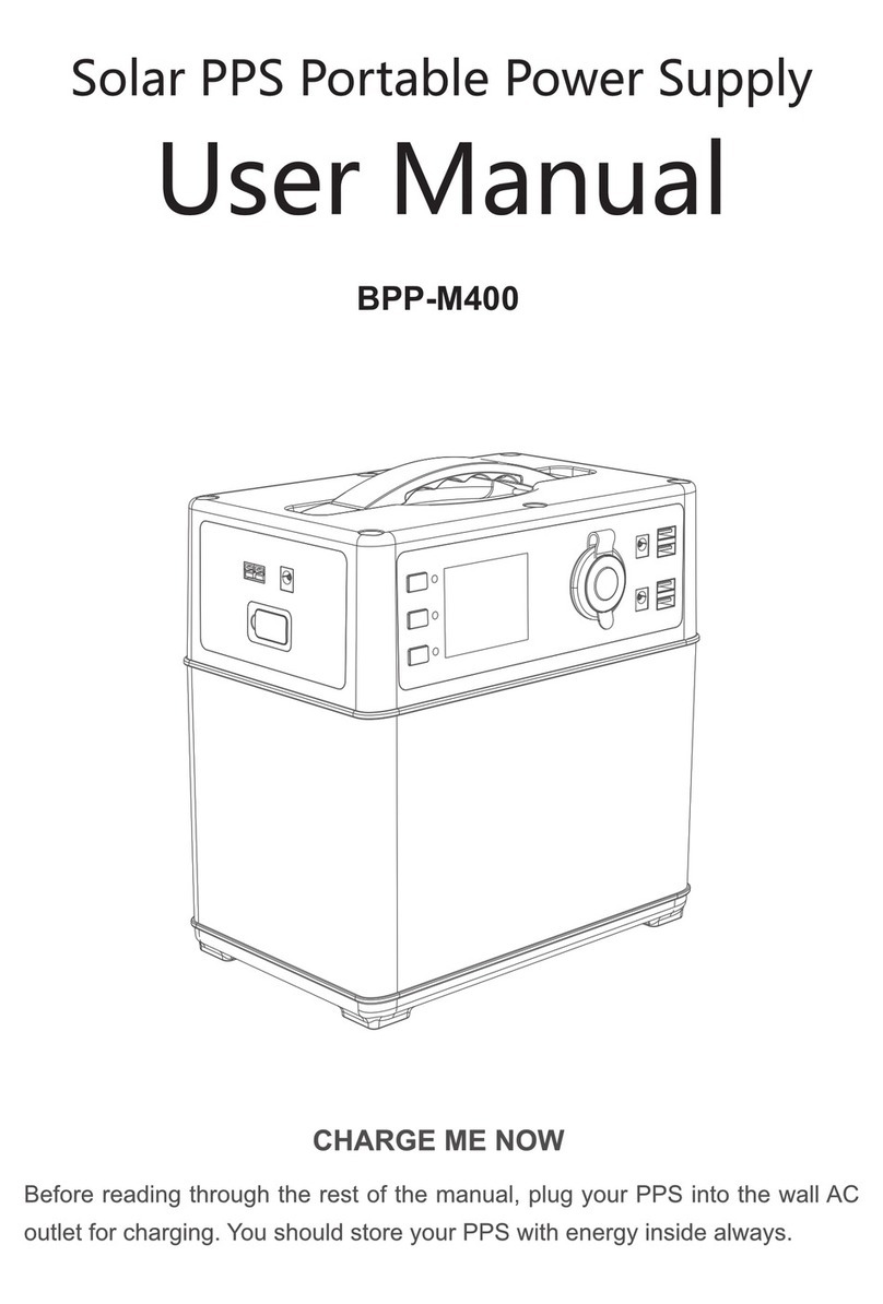 Bioenno Power BPP-M400 user manual