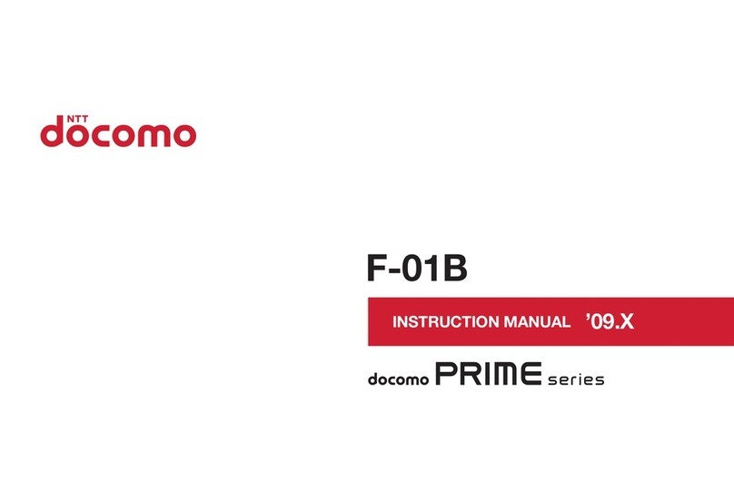 Docomo Prime Series F-01B User manual