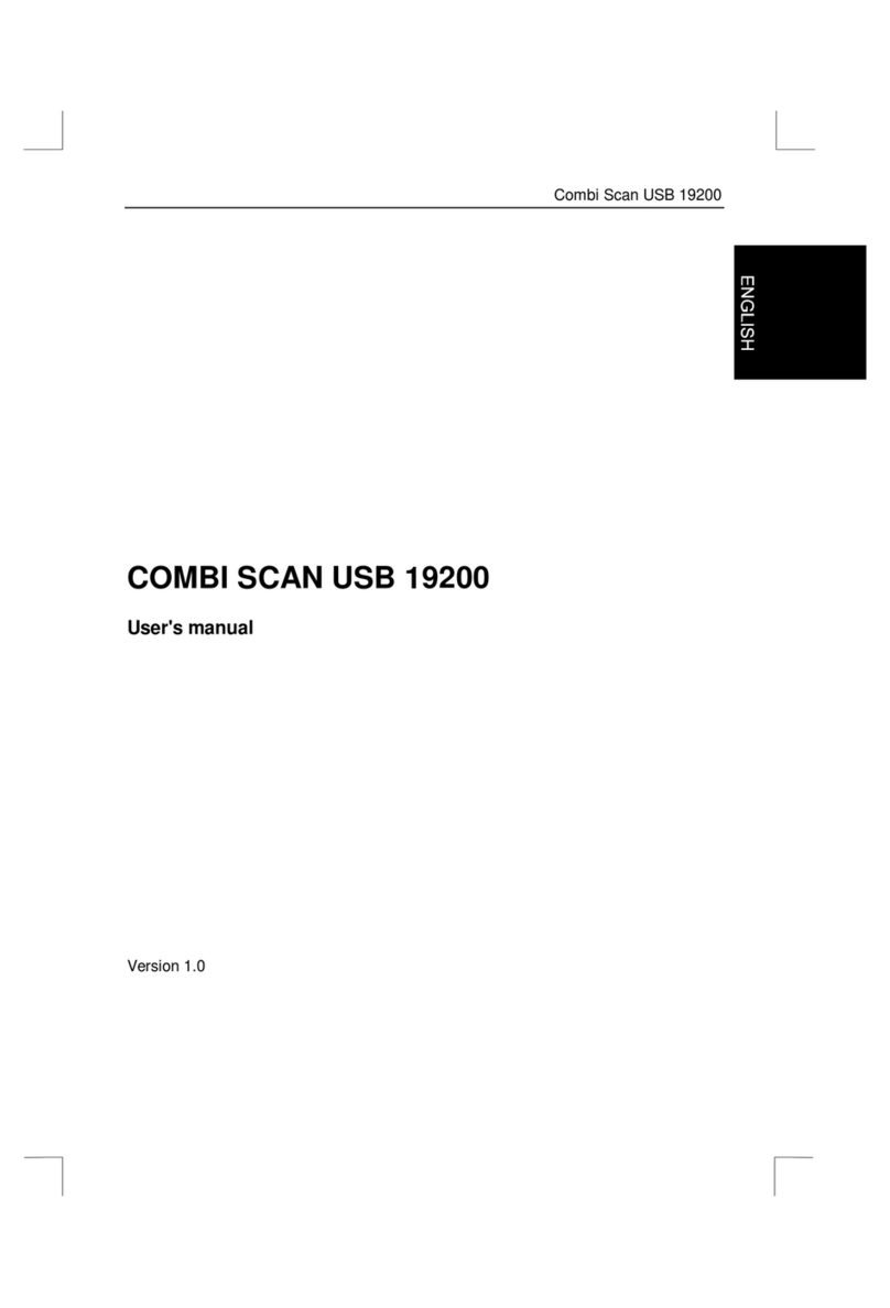 Trust FLAT SCAN USB19200 User manual