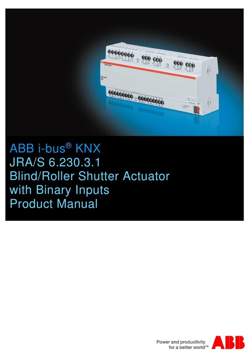 ABB i-bus KNX JRA/S 6.230.3.1 product manual