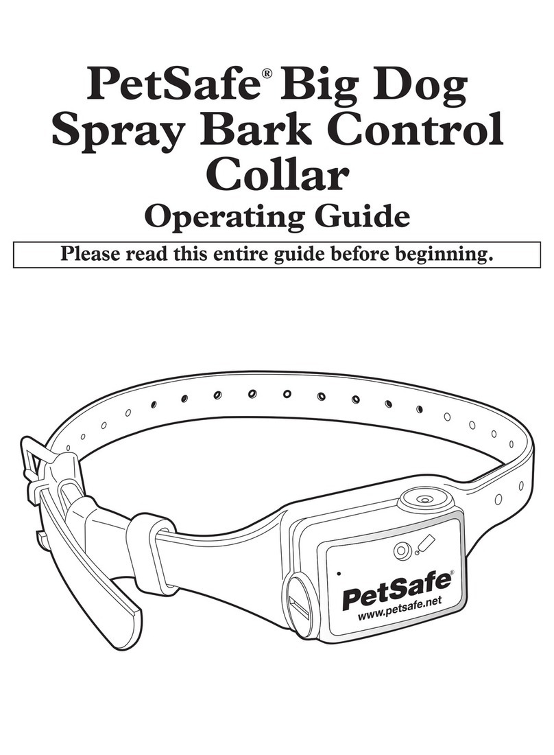 Petsafe Big Dog Spray Bark ControlCollar operating guide