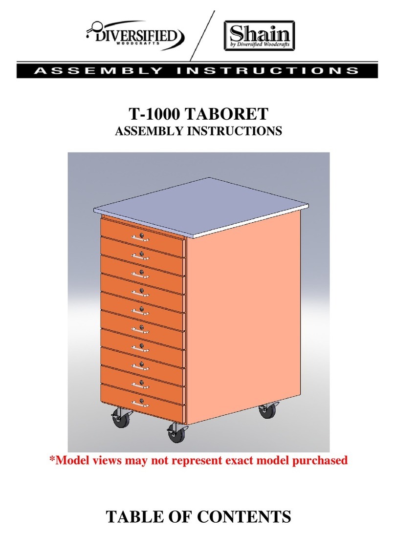 Shain T-1000 Assembly instructions