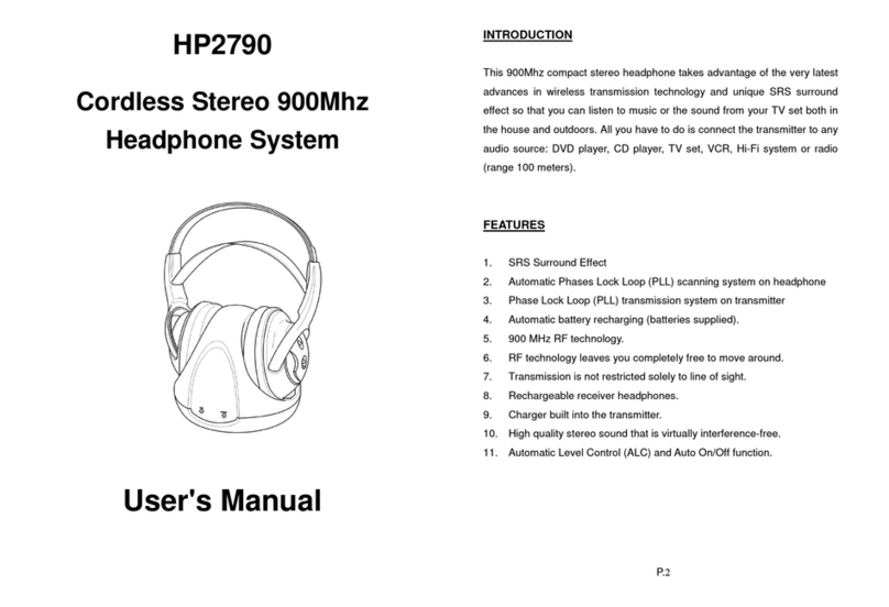 Classic Tech Development HP2790 user manual