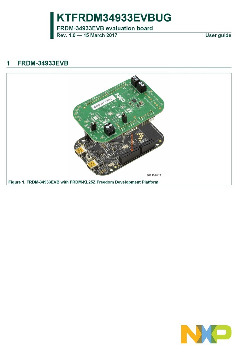 NXP Semiconductors KTFRDM34933EVBUG User manual