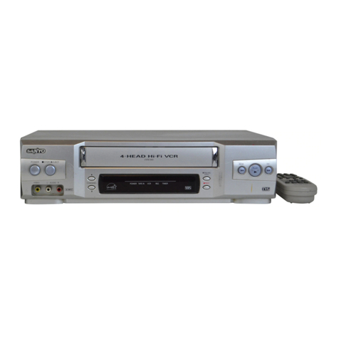 Sanyo VWM-800 User manual