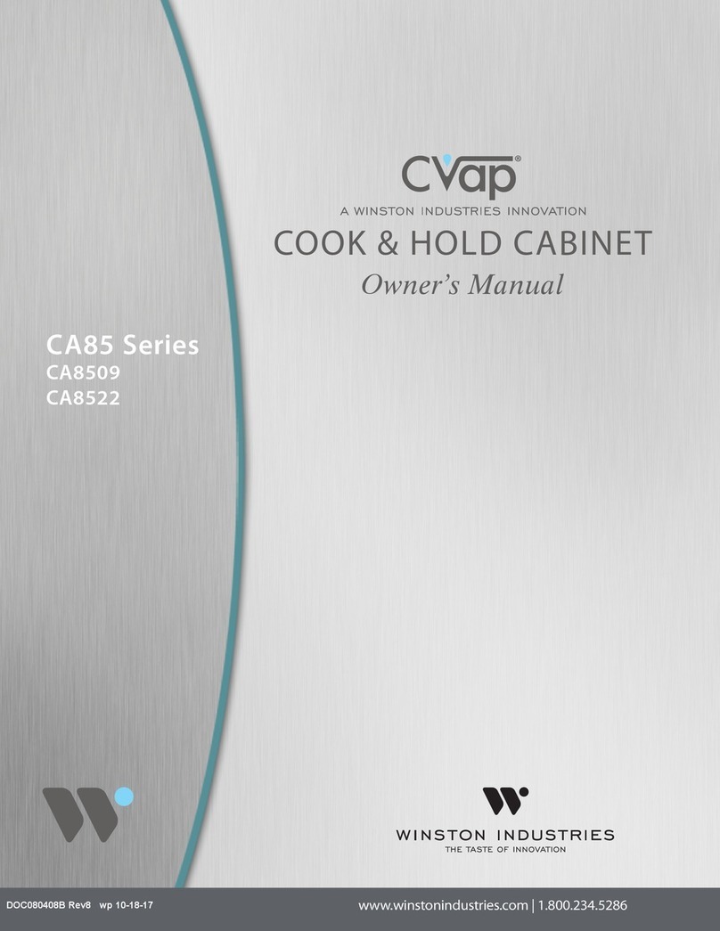 Winston Industries CA8522 owner's manual