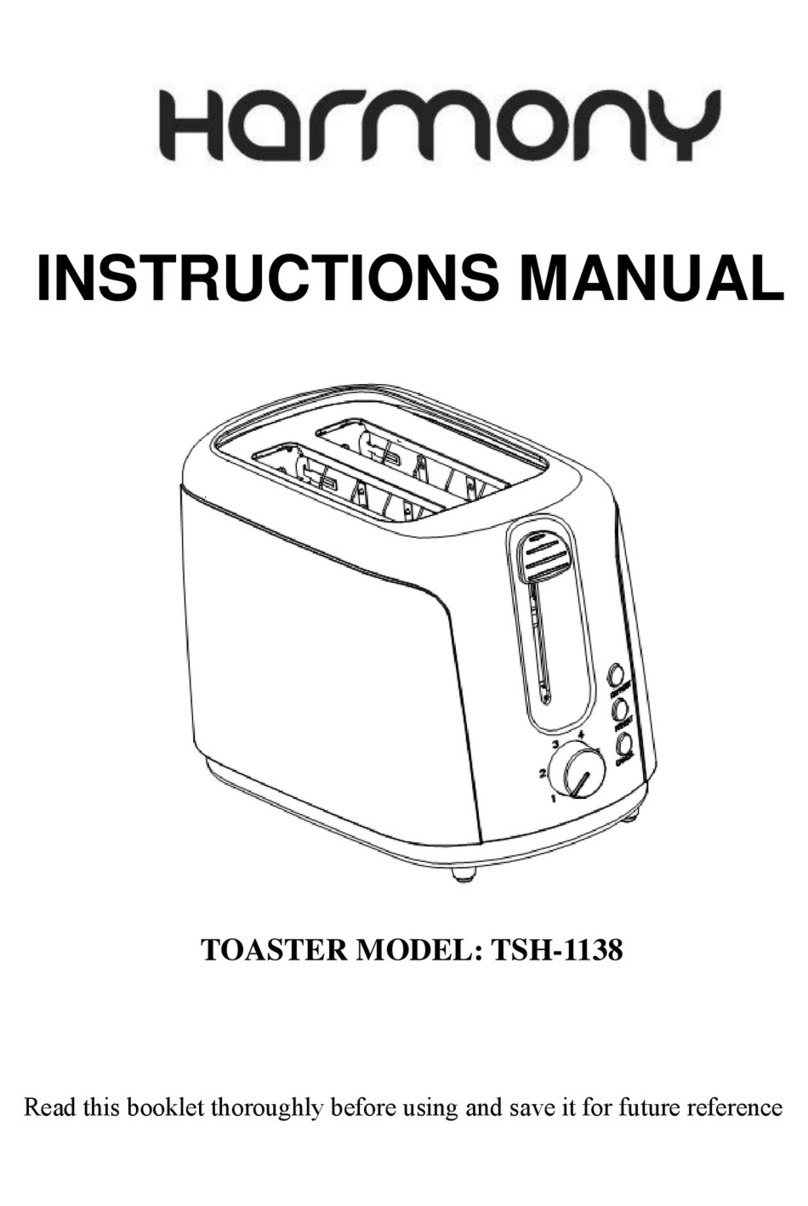 Harmony TSH-1138 instruction manual