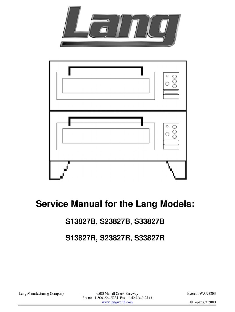 Lang S13827B User manual