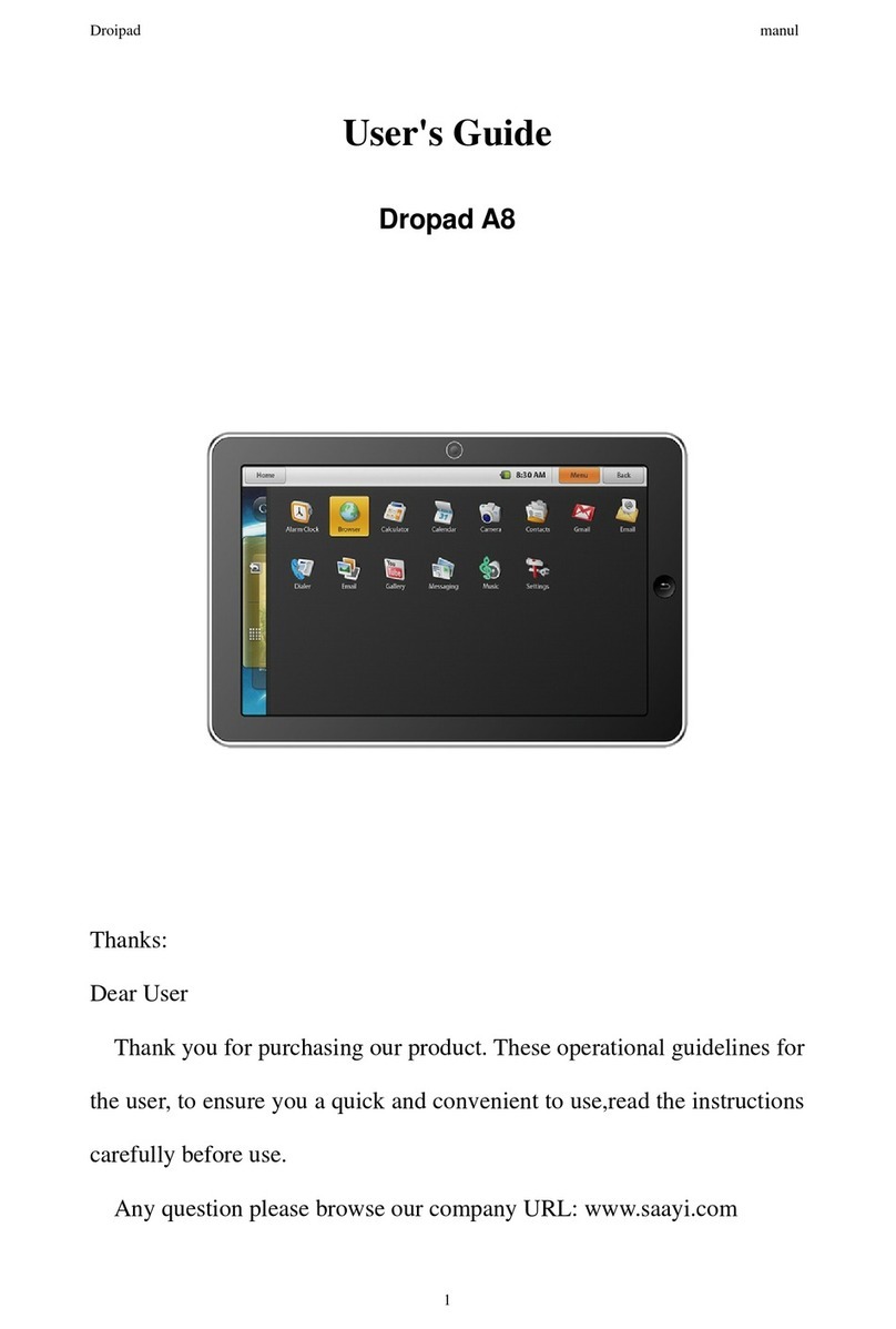 AGASIO Dropad A8 user guide