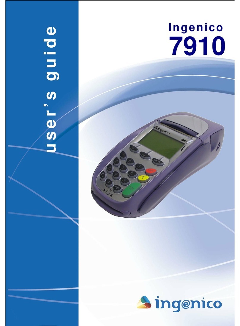 Ingenico 7910 User manual