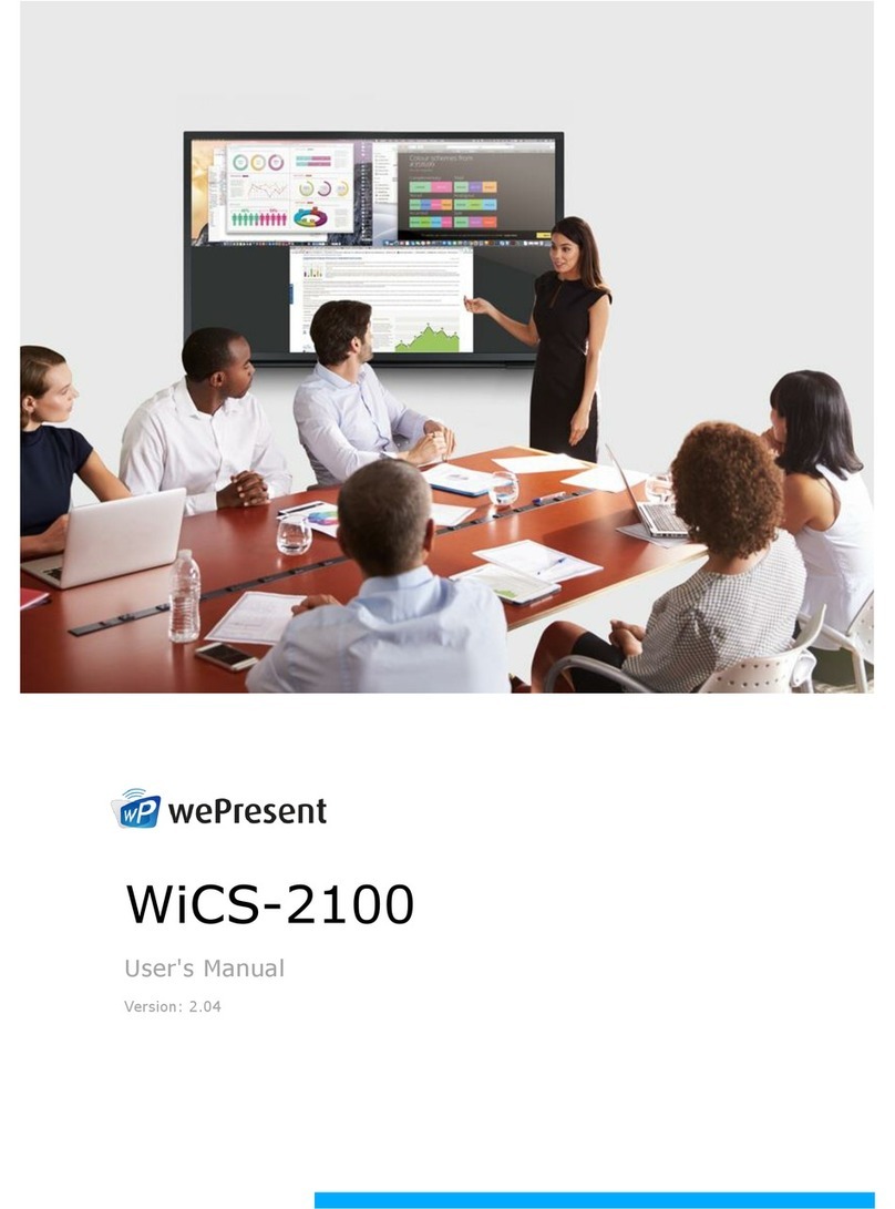 WePresent WiCS-2100 User manual