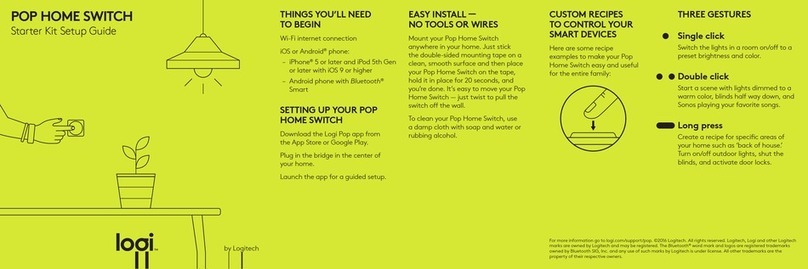 Logitech logi POP HOME User manual