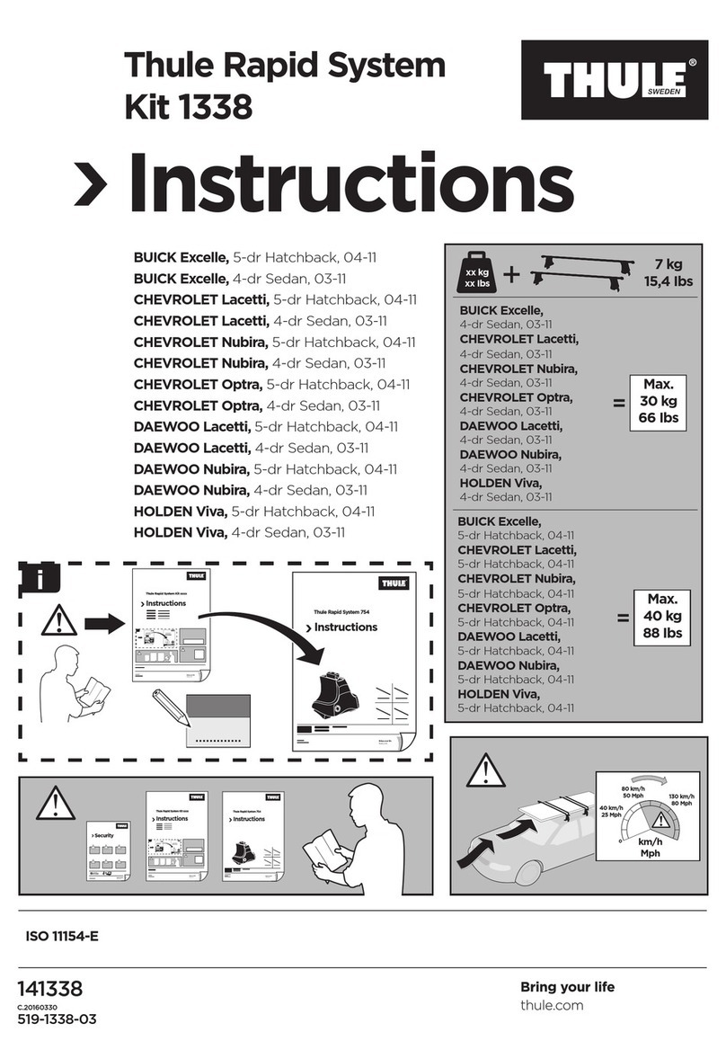 Thule 1338 instructions