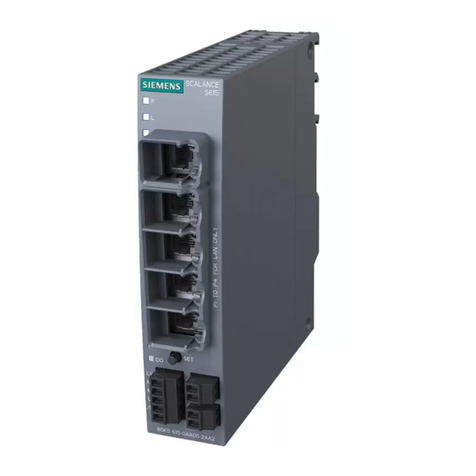 Siemens SCALANCE S615 Configuration manual
