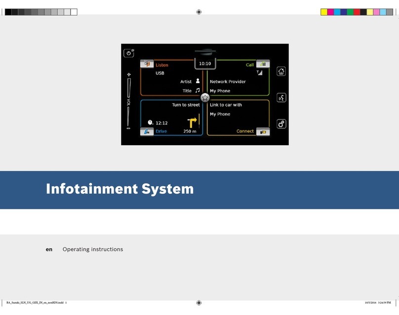 Suzuki Infotainment System operating instructions