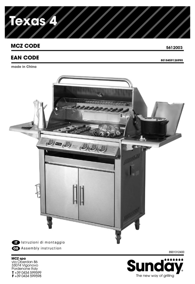 Sunday Texas 4 User manual