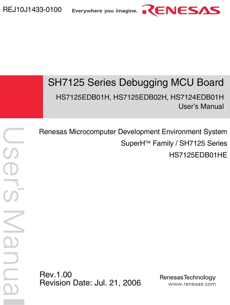 Renesas HS7125EDB01H User manual