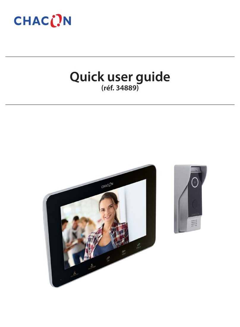 Chacon 34889 Quick user guide