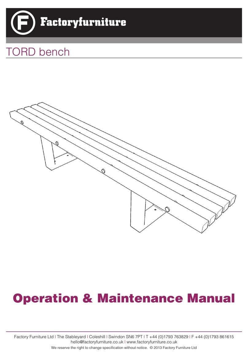 Factoryfurniture TORD Manual