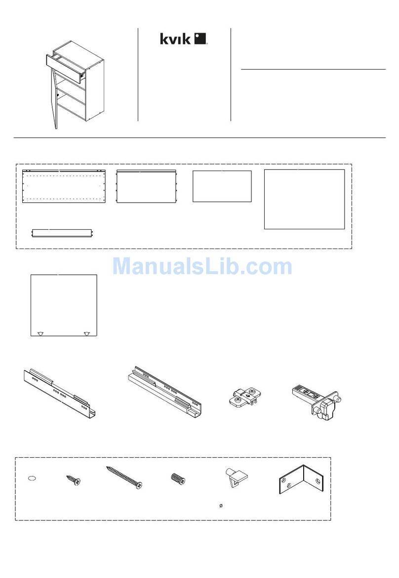 Kvik O845-060-050-040 Assembly manual