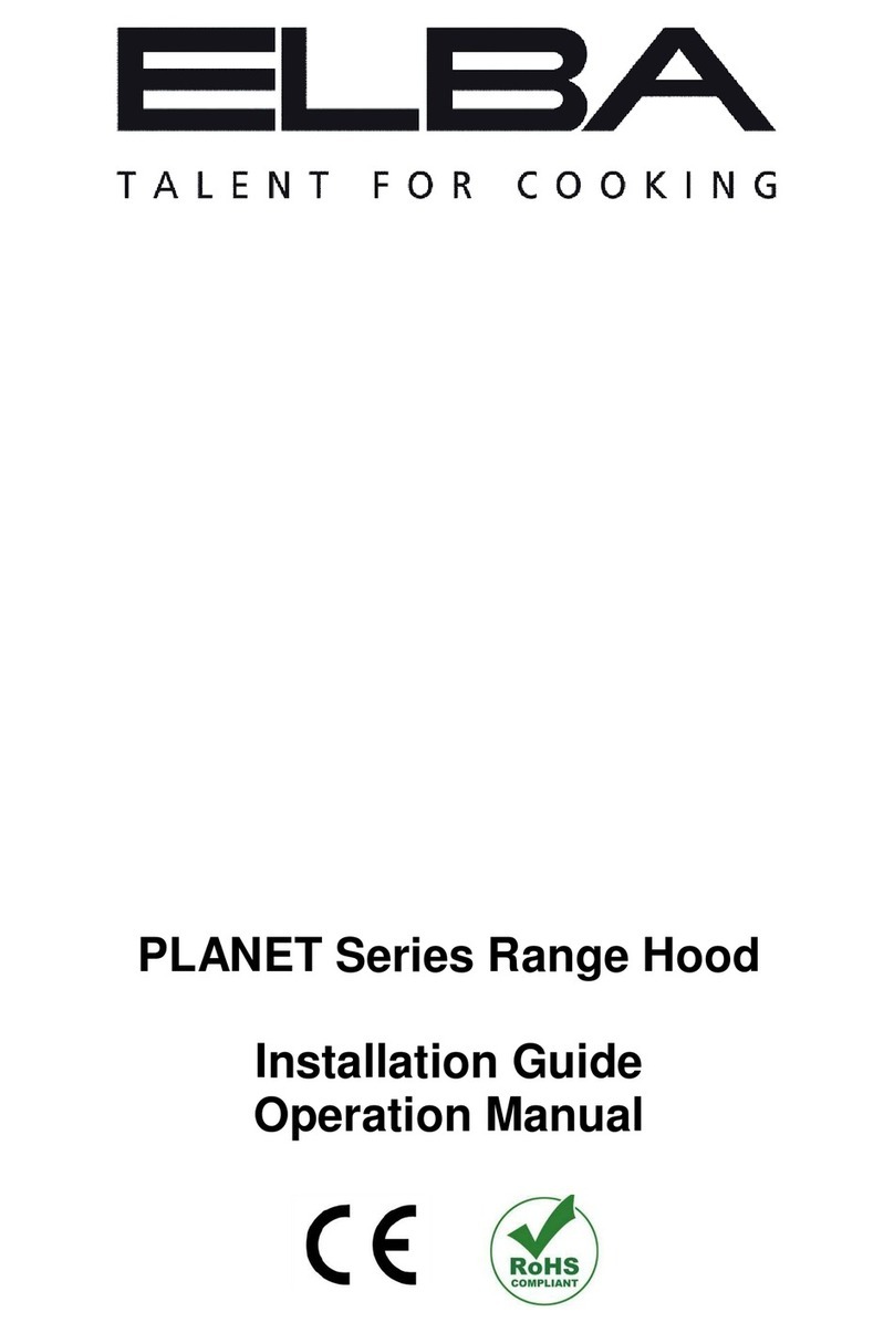 Elba PLANET Series Installation guide and operation manual