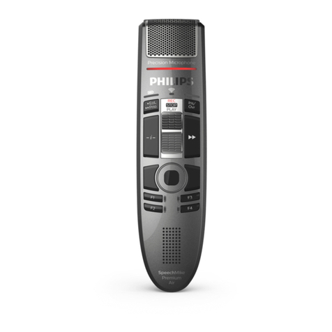 Philips SpeechMike Premium Air SMP4010 user manual