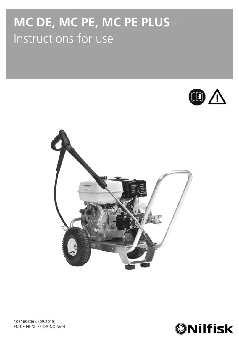 Nilfisk-Advance MC 2C-180 PE User manual Nilfisk-Advance MC 2C-180 PE User manual