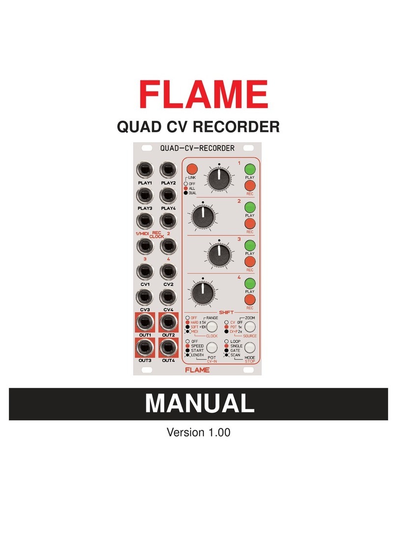 Flame QUAD CV RECORDER manual