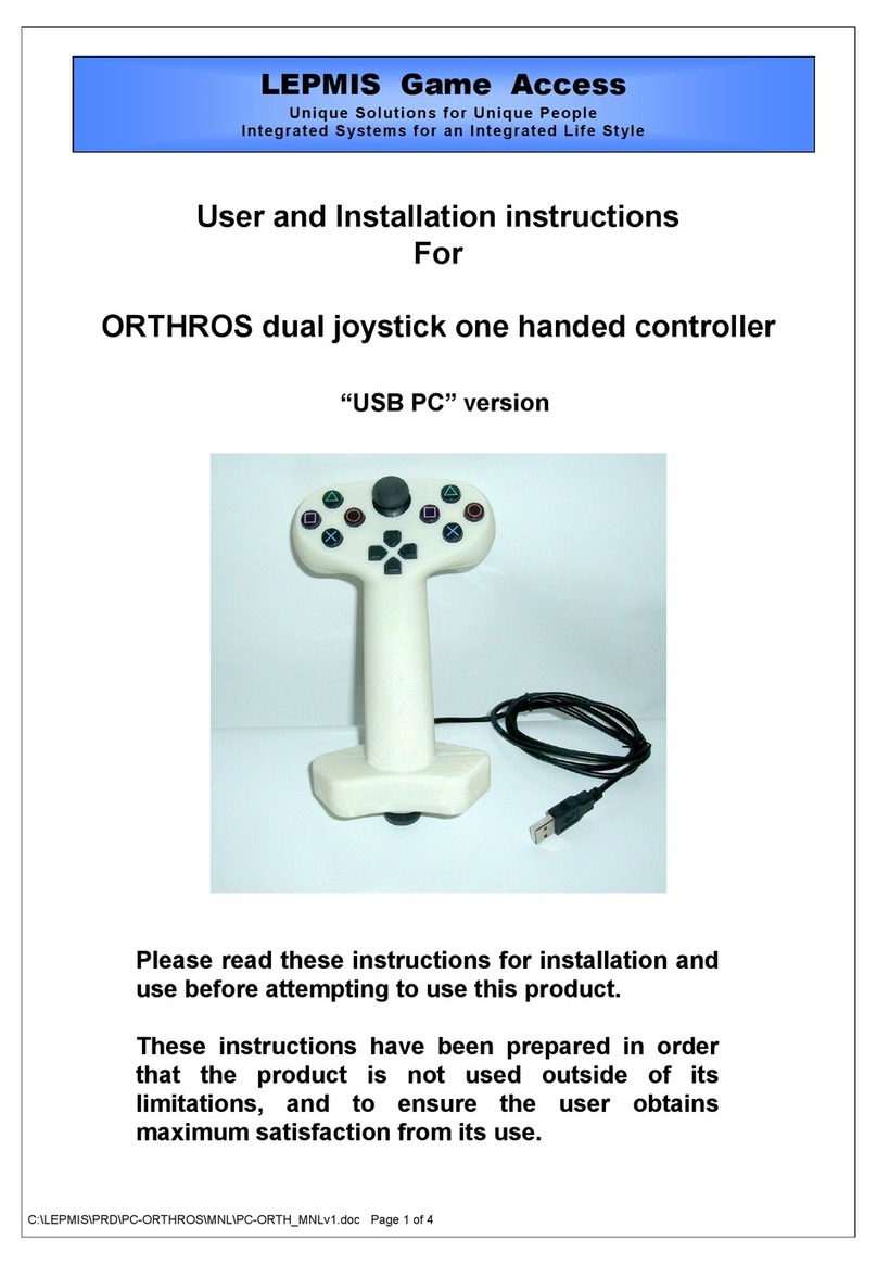 Lepmis ORTHROS Operating instructions