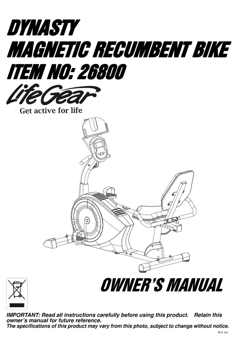 Life Gear 26800 User manual