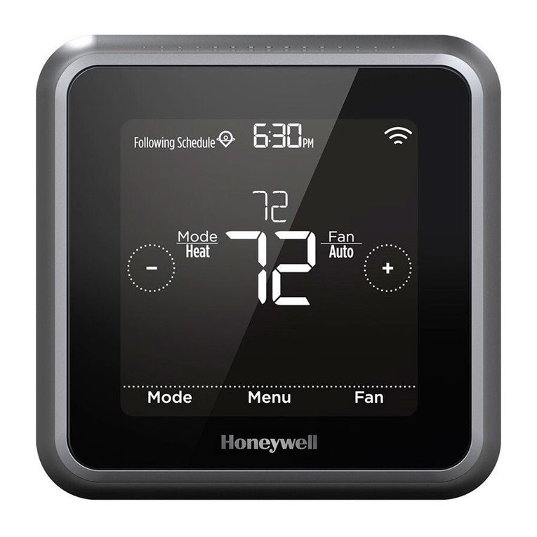 Honeywell Lyric T5 Wi-Fi User manual